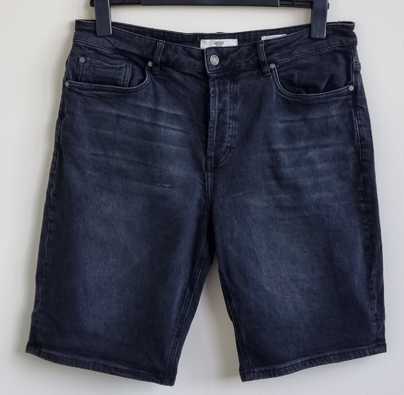 America Today zwarte jeansshort mt. XL