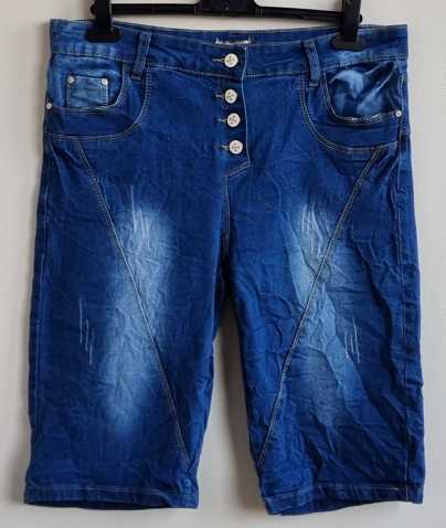 Sensi Wear stretchy jeans bermuda mt. M