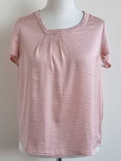 Taifun roze satijnen blouse mt. 44