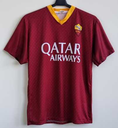 AS.ROMA officieel donkerrood/geel shirt mt. S