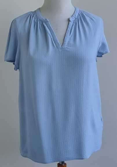Saint Tropez lichtblauwe blouse mt. XL